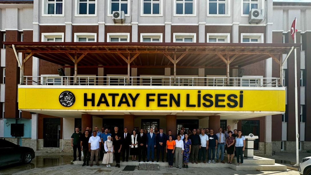 Genel Müdürümüz Sayın Emir Hasan ARSLANTAŞ'ın Hatay İli Ziyareti